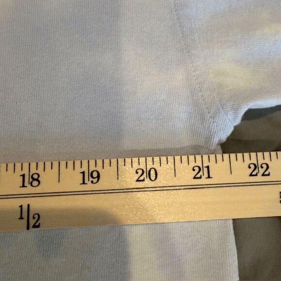 NEW! Citizens of Humanity Oversized Long Sleeve Tee Pale Rainbow Tie Dye Small - Picture 8 of 11